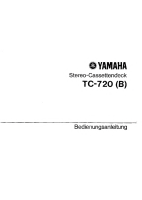 Yamaha TC-720-B - Owners Manual